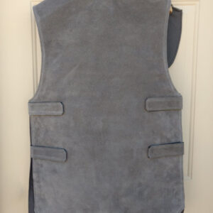 Silhouette Vest, Suede Leather