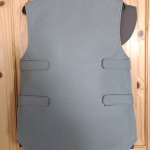 Silhouette Vest, Top Grain Leather